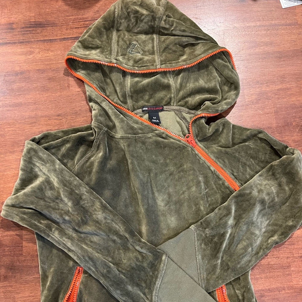 Vintage H&M Sport Velour Hoodie
